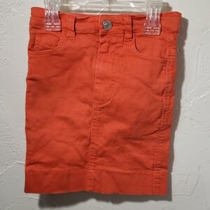 Orange Kids Skirt